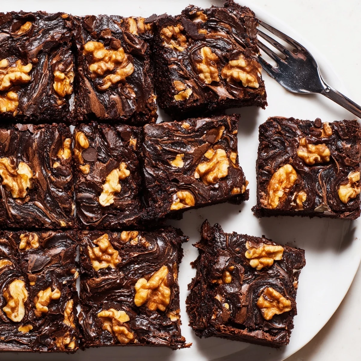 Fudgy Zero-Waste Brownies made from leftover nut-milk pulp, perfect for dessert lovers.