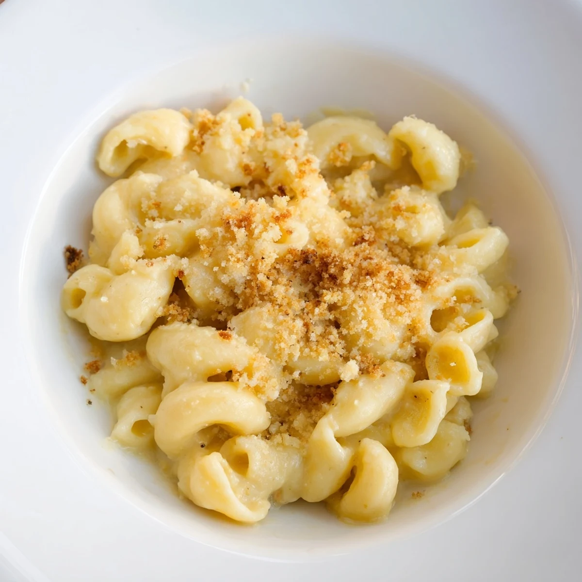 Golden, bubbly Mac & Cheese with Evaporated Milk, creamy and rich, ready to serve and enjoy.
