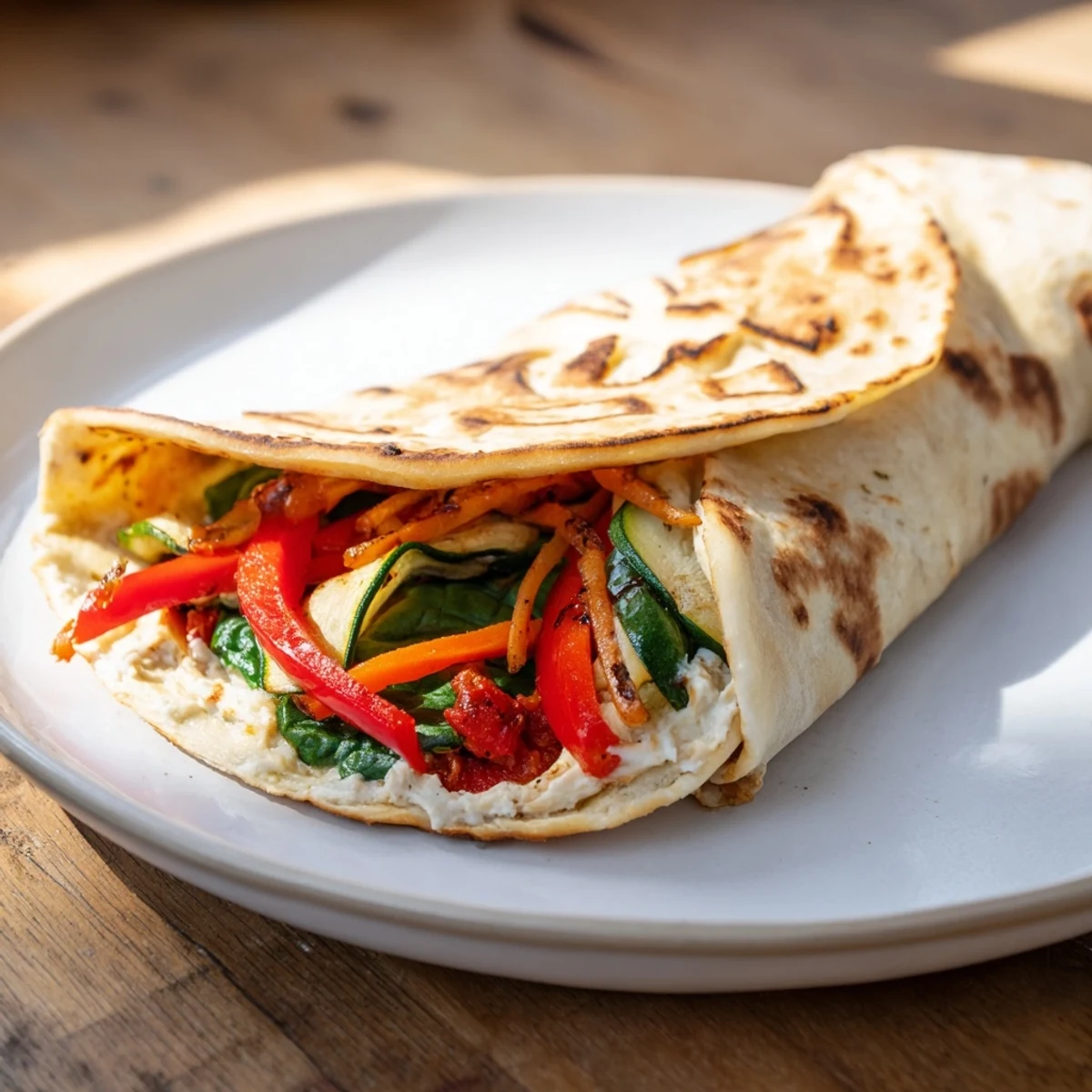 Snowflake Hummus Roasted Veggie