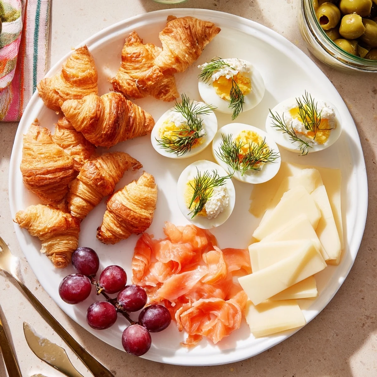 Christmas Brunch Gift Box 2025 overflowing with delicious sweet and savory treats, ready for gifting.