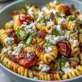 Elote Pasta Salad Cotija Lime