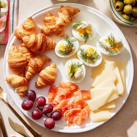 Christmas Brunch Gift Box 2025 overflowing with delicious sweet and savory treats, ready for gifting.