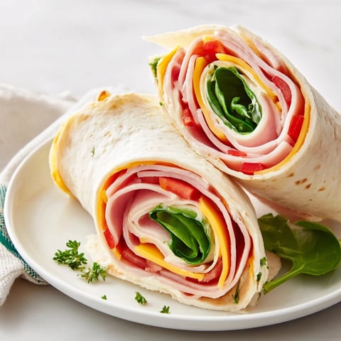 Star-shaped party sandwiches: a colorful close-up shows deli meats and cheese roll-ups ready to serve.