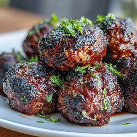 Vegan smoky lentil meatballs simmered in rich marinara sauce over fresh zucchini noodles, a healthy and satisfying plant-based dinner.