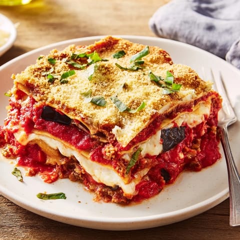 Eggplant Parmesan Lasagna