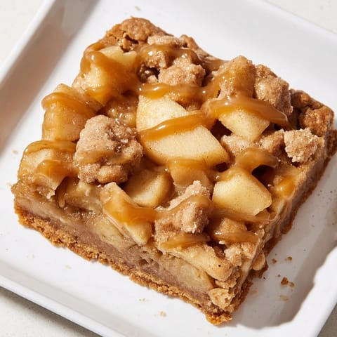 Caramel Apple Cookie Bars