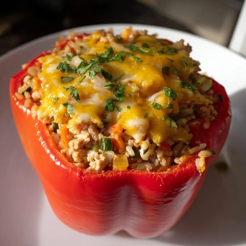 Stuffed Peppers Ground Turkey Rice