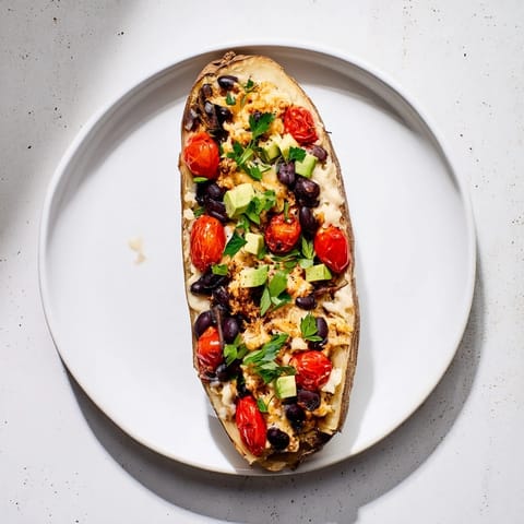 Loaded Baked Sweet Potatoes