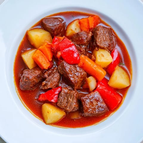 Smoked Paprika Garlic Beef