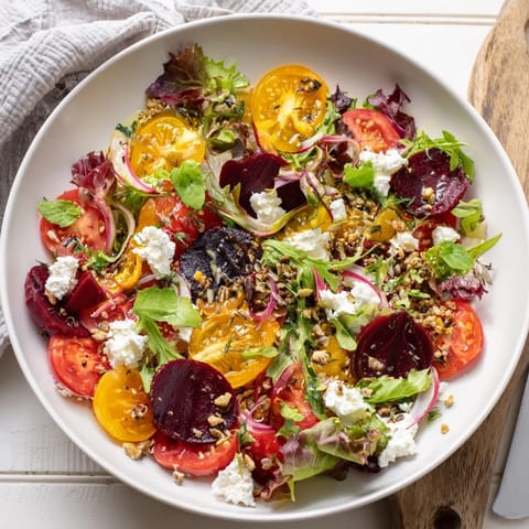 Abstract Expressionist Salad Delight