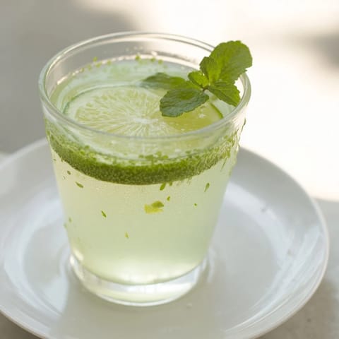Mint Lime Agua Fresca