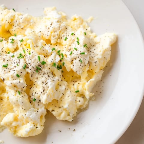 Cottage Cheese Scrambled Eggs