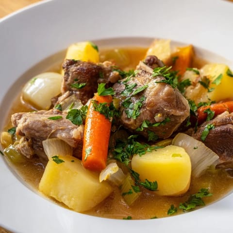 Welsh Cawl Hearty Lamb Stew