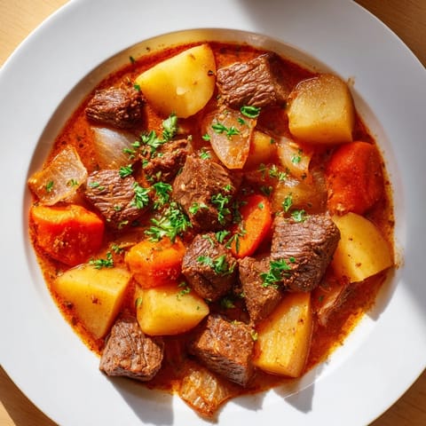 Irish beef stew hearty comforting