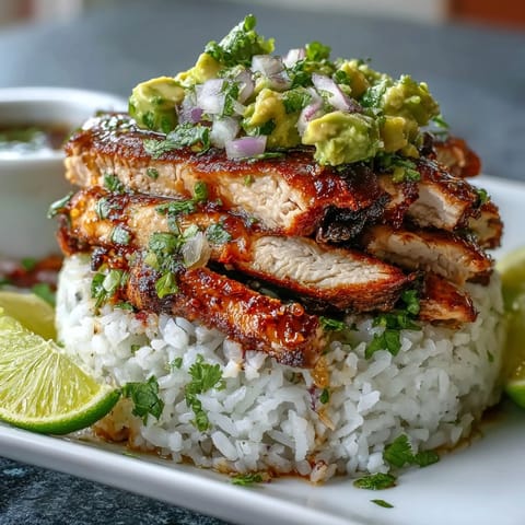 Tangy Honey Lime Chicken Stack #551