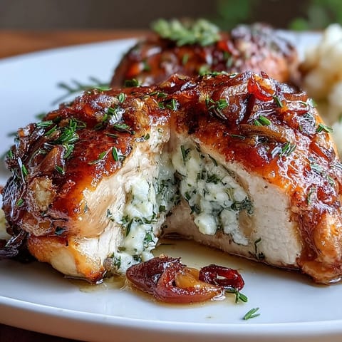 Golden herb butter roast chicken with crispy skin, juicy meat, and bright preserved lemon aroma, served on a rustic platter with roasted vegetables.  