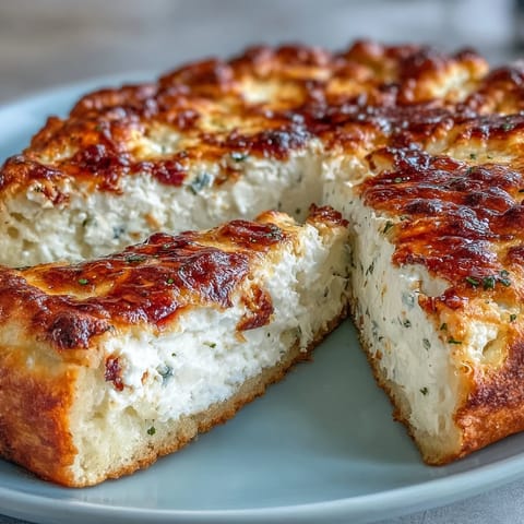 Viral Cottage Cheese Flatbread with eggs, golden and flexible, perfect for wraps or gluten-free sandwiches.