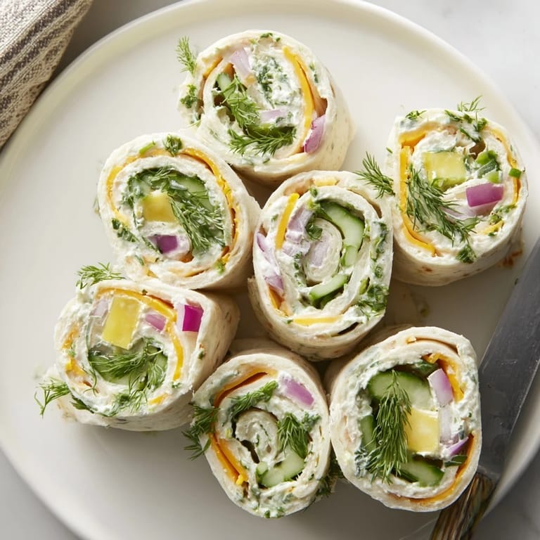 Deliciously rolled Pickle-in-a-Blanket ready for picnics, parties, or quick snacking.