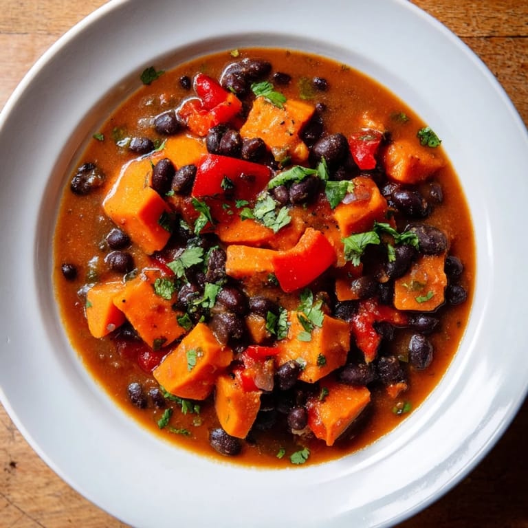 Sweet Potato & Black Bean Chili