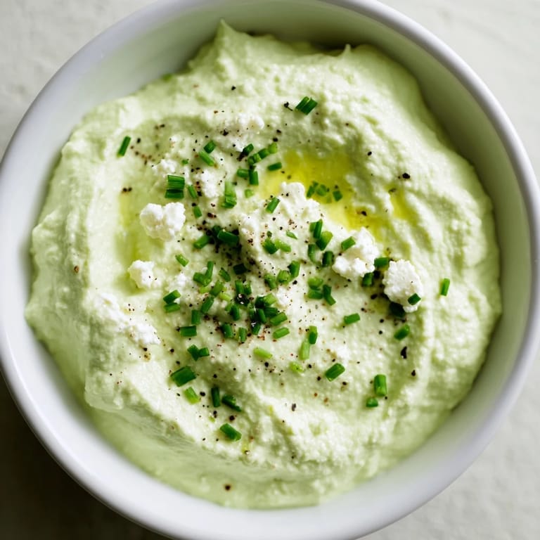 Avocado Cottage Cheese Dip