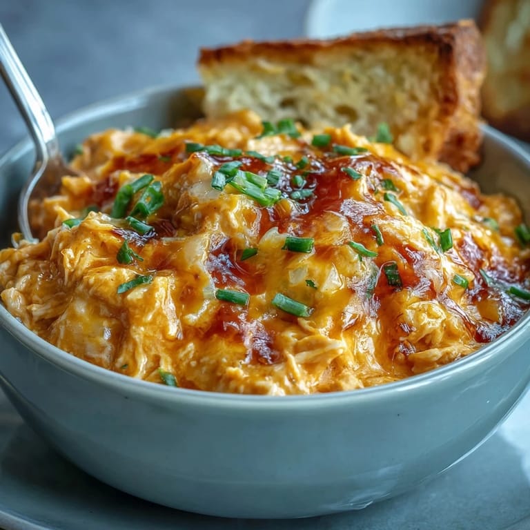 Hearty Crock Pot Buffalo Chicken Dip Soup, a cheesy, spicy, slow-cooked comfort food.