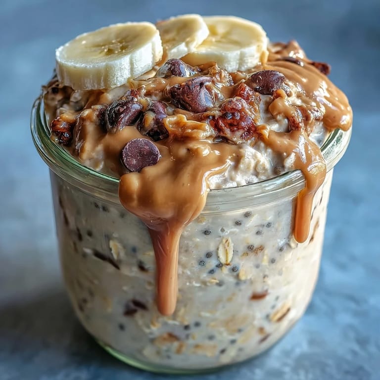 Overnight Oats with Peanut Butter