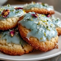 Bright lemon sugar cookies with pastel glaze, perfect for spring celebrations.